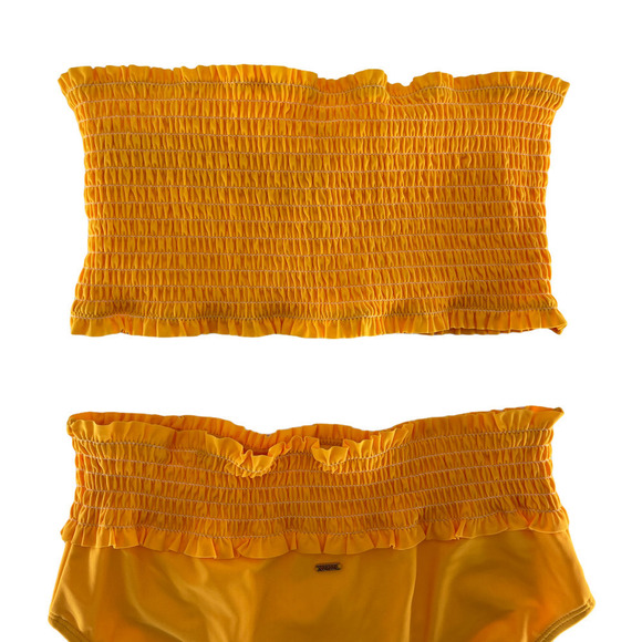 XOXO Smocked Bandeau Bikini Size M - Picture 5 of 5